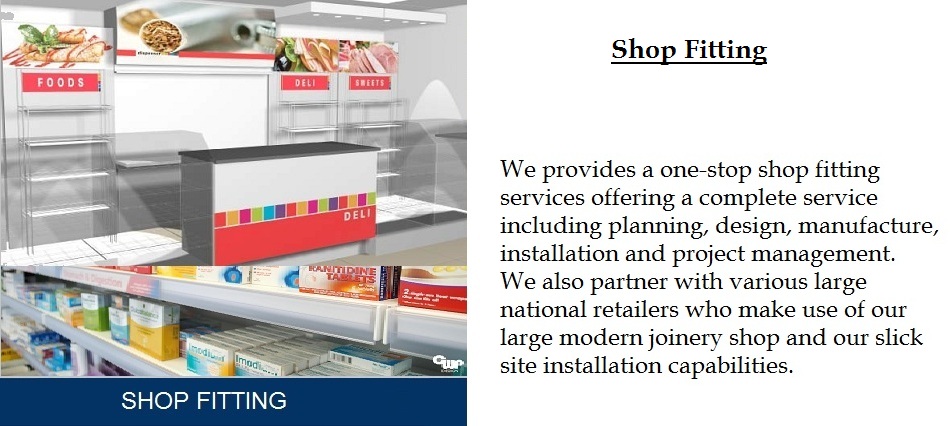 shop fitting banner